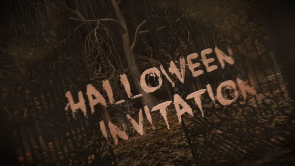 Free Scary Halloween Invitations: Video Invites for Your Party