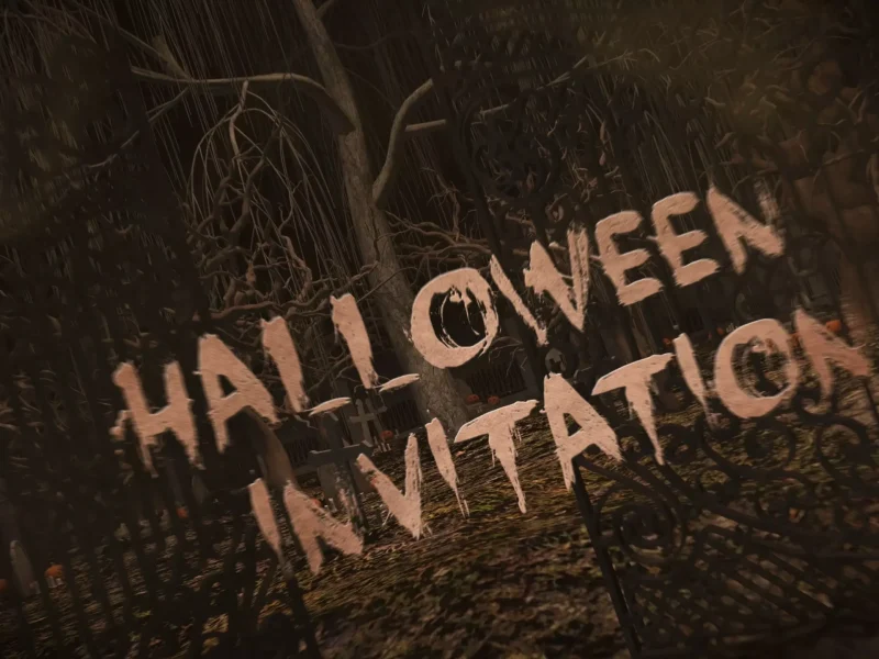 Halloween Scary Invitations: Video Invites for a Spooktacular Party