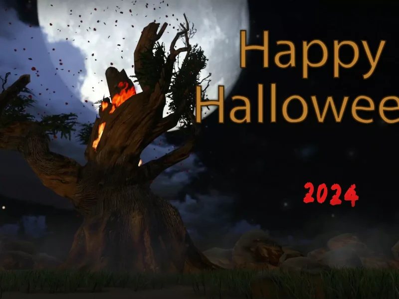 On Halloween: Download Creative and unique Halloween greetings